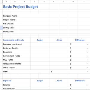 Thanks for your purchase! Budget Planner Excel Template